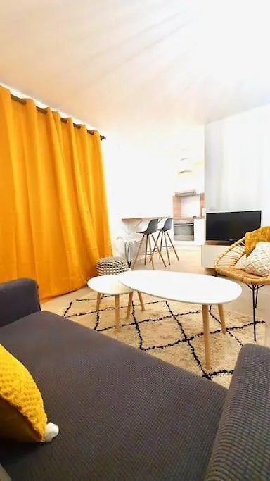 Cosy Studio Nice Proche Tram Parking Prive Appartamento